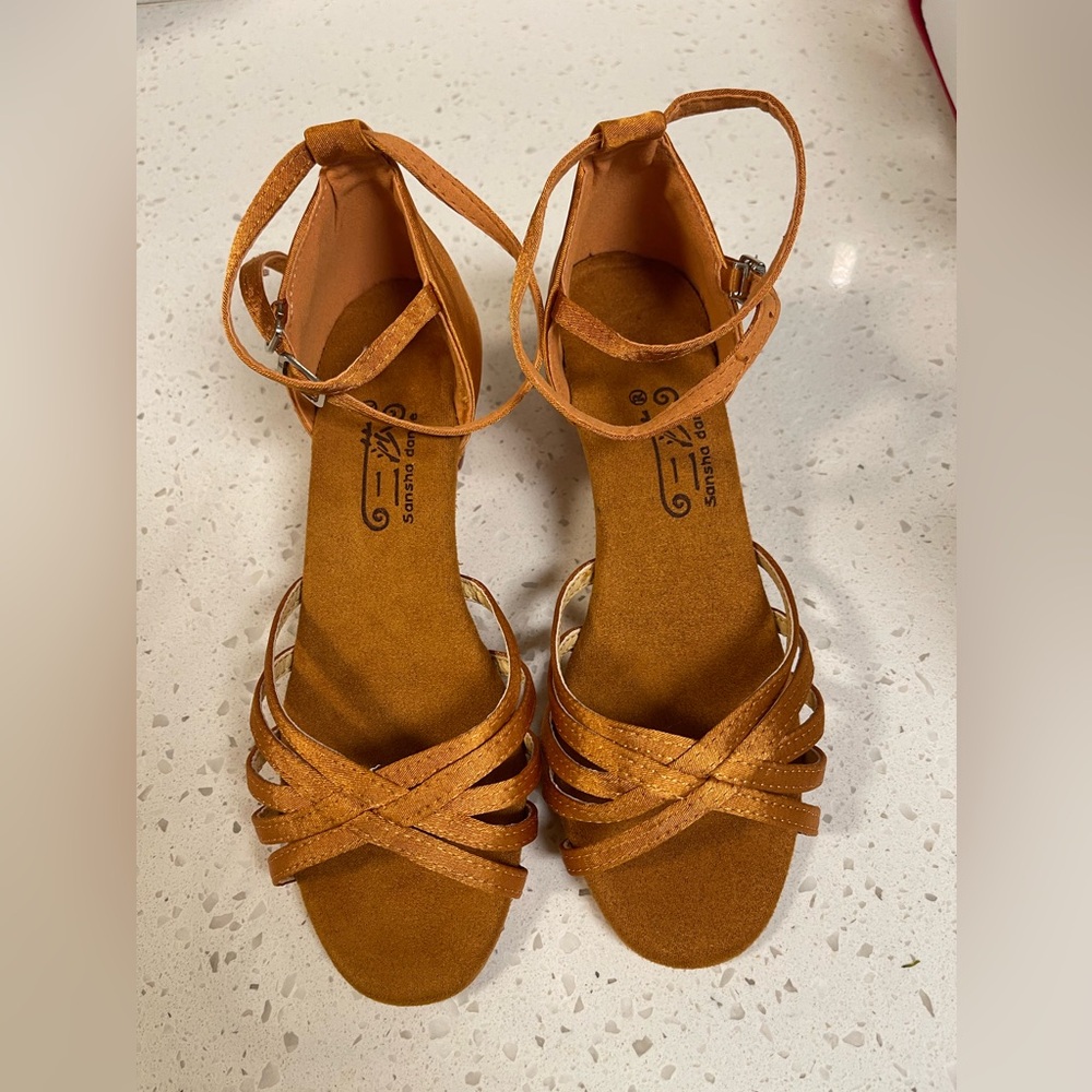 Sansha Dance satin dance shoes High Heels